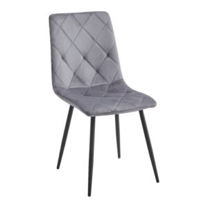 Modern Kitchen Dining Room Chairs, Velvet Dining Chair Upholstered Cushion Seat DC006